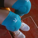 Premium Volleyball Knee Pads in Turquoise – Perfect for Training and Matches